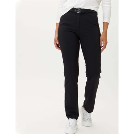 Raphaela by Brax Dames Citybroek  Style PAULINE BLACK, perma zwart, maat 40K