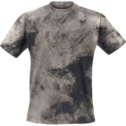 Outer Vision T-shirt - Nogal - XL tot XXL - voor Mannen - zwart-bruin