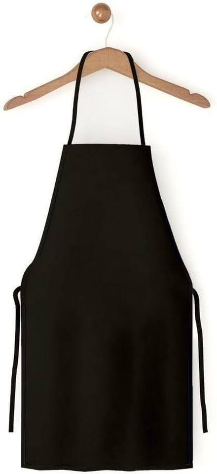 Unisex Barbecue schort - zwart - katoen