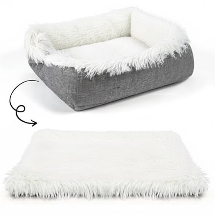ZRSS® Hondenslaapzak - Hondenkussen en Kattenbed - Hondencave - Super Zacht - 61x51 cm