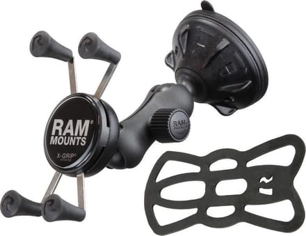 RAM Mount RAP-B-166-2-UN7 houder Mobiele telefoon/Smartphone Zwart Passieve houder