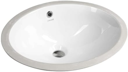 Creavit Onderbouw keramische wastafel 48,5x38cm, wit