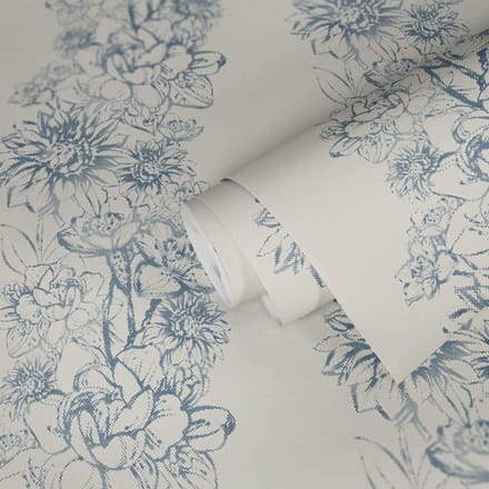 Romantisch bloemen Behang 30706-2