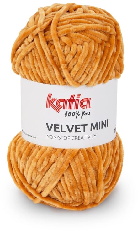 Katia Velvet Mini - 203 Lichtbruin - Chenille Garen