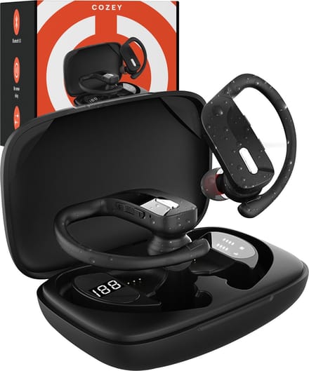 Cozey Draadloze Sport Oordopjes met Bluetooth - Hardlopen - Microfoon - Wireless Earphones