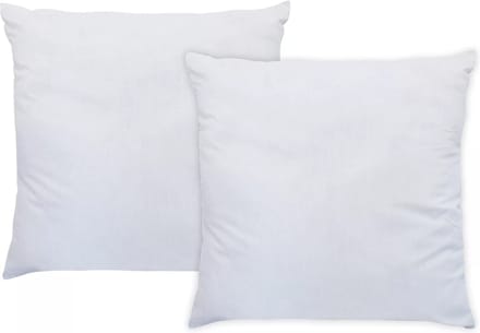 Vente-unique Set van 2 ademende hoofdkussens Topcool - 60 x 60 cm - 550 g - Wit - HAELIA