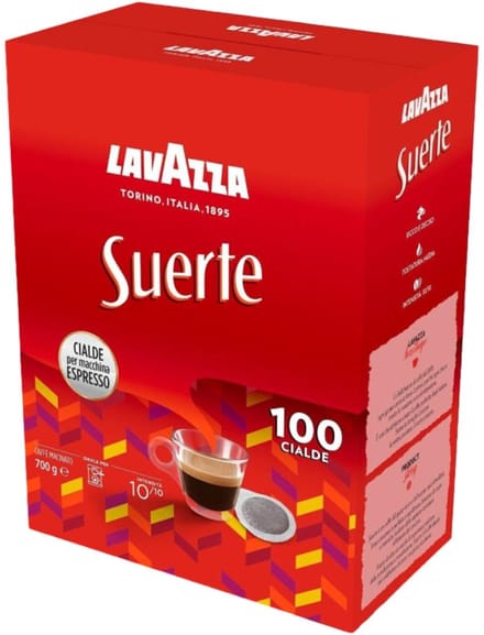 100 Lavazza ESE espresso SUERTE - 100 koffiepads