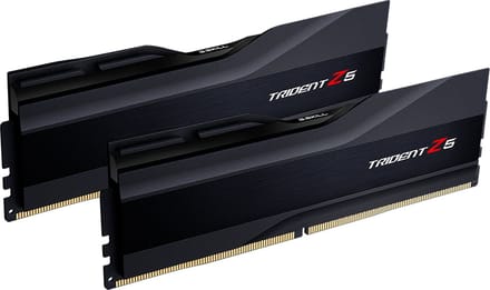 G.Skill Trident Z5 DDR5-6000 - 32GB - CL36 - Dual Channel (2 pcs) - Intel XMP - Zwart