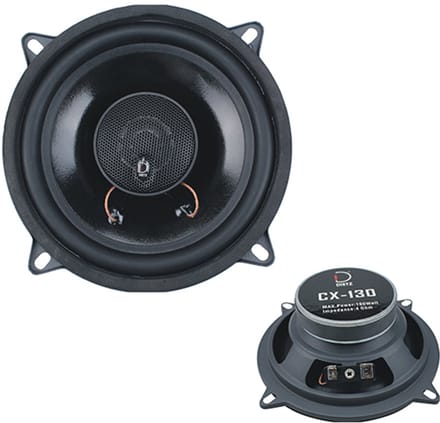 Dietz 2-Way Coax-Speaker-Set 130mm, 5,25 inch, 100W