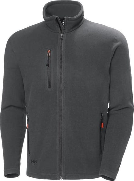Helly Hansen Oxford Light Fleece Jacket 72097 - Mannen - Donkergrijs - XL