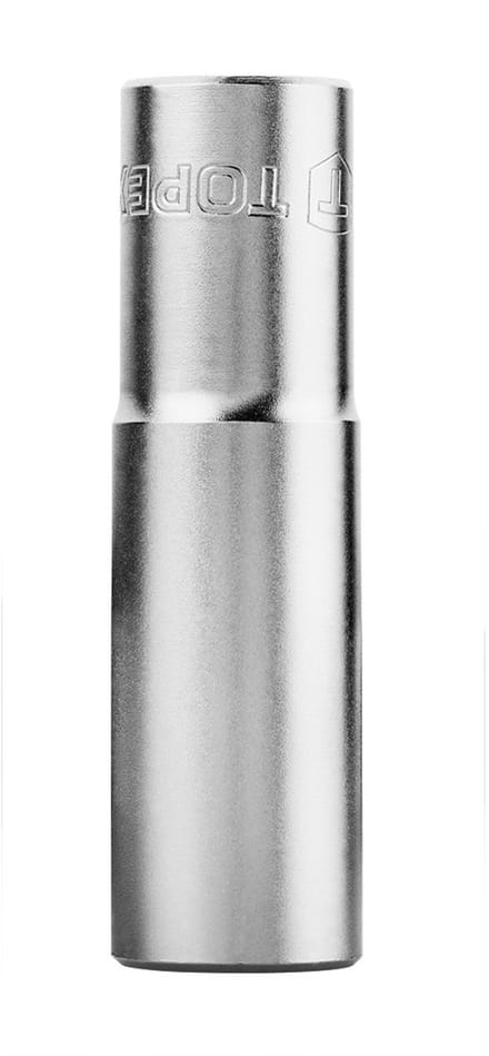 Topex - Zeskantige Lange Dopsleutel - 1/2" - 17 mm - Chroom-vanadiumstaal