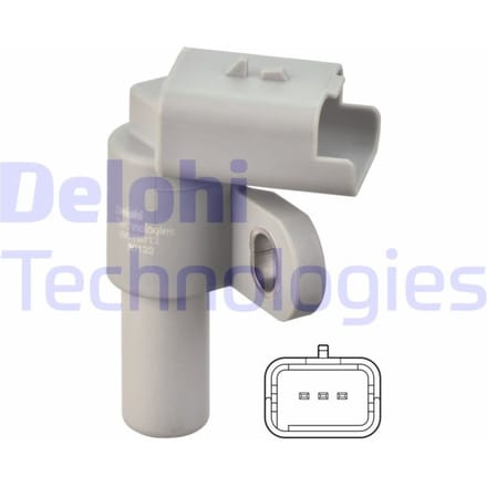 Sensor, nokkenas positie DELPHI SS12312-12B1