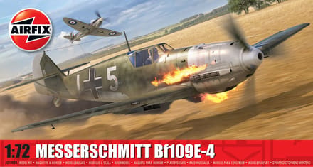 Airfix Modelbouwpakket Vliegtuigen - 01008B Messerschmitt Bf109E-4 - Vliegtuig Plastic - 1:72 - Modelbouw