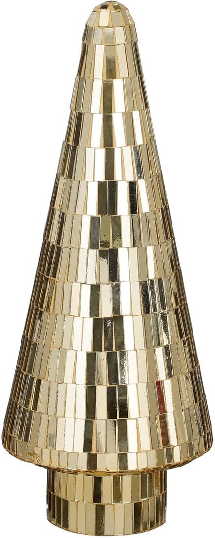 Decoration tree gold - h41xd18cm
