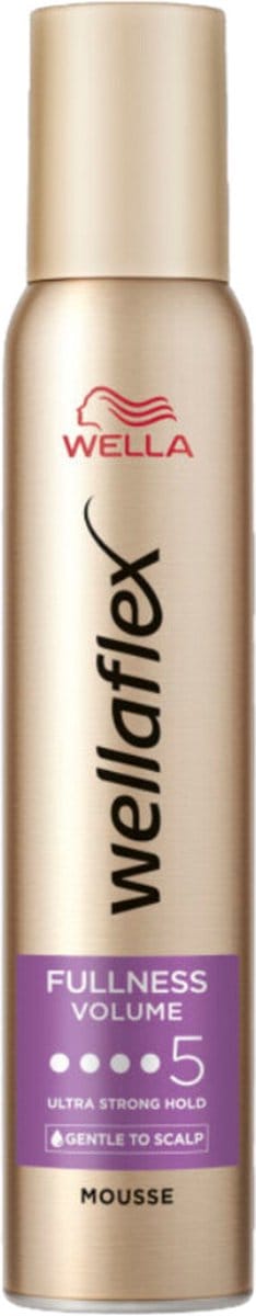 Wella Flex Fullness Volume Ultra Strong Haarmousse - 200 ml