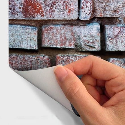 Behangsticker - MANCHESTER BRICKS - 60x60cm