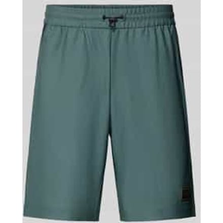 Regular fit korte broek met Structuurpatroon