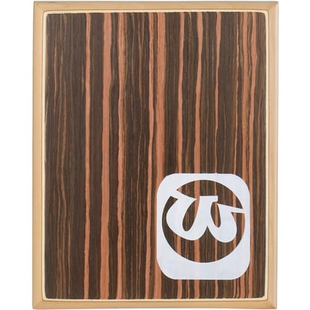 Walter Compact Travel Cajon Box Drum Platte handtrommel percussie-instrument met verstelbare snaren bruin