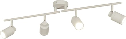 Lumidora Opbouwspot 72837 - DAISY - 4 Lichts - GU10 - Wit - Metaal - Badkamerlamp - IP44