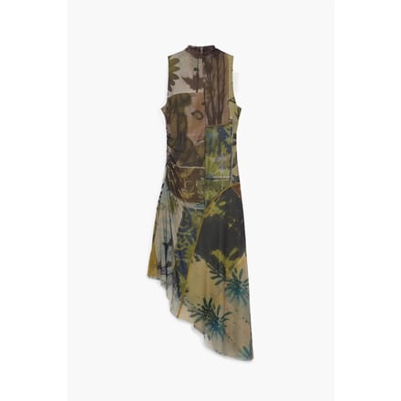 Dames jurk met hoge kraag Desigual