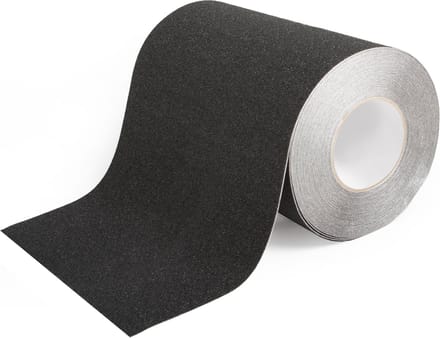 Antislip tape voor trappen zelfklevend 250mm breed - Zwart - Rol 18,3 meter