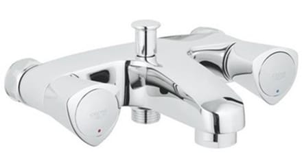 GROHE Costa-S Badkraan - 15cm - zonder koppelingen - chroom - 25485001