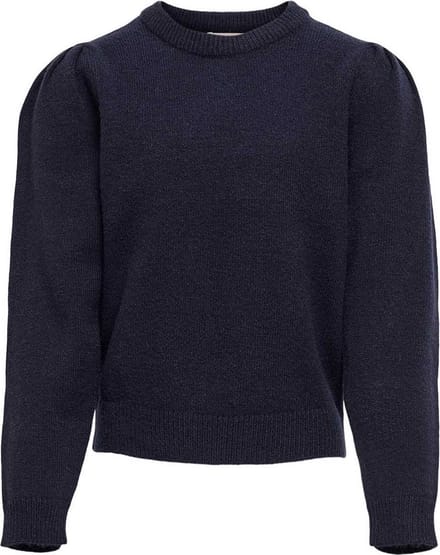 Only sweater meisjes - donkerblauw - KONlesly - maat 110/116