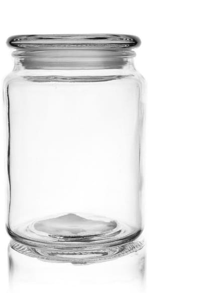 Orion - Glazen Voedselcontainer - 750 ml - Rond - Transparant - Luchtdicht