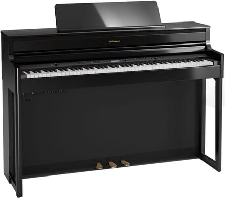 Roland HP704 digitale piano Polished Ebony