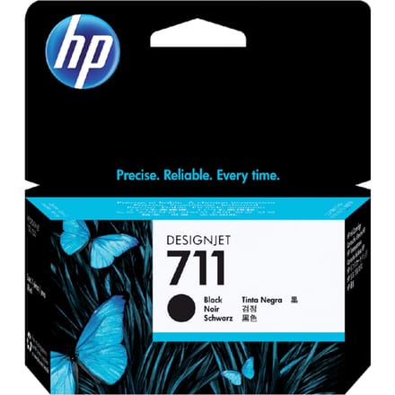 HP Inktcartridge 711 (CZ129A) Zwart