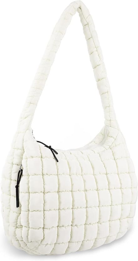 Lichte Gewatteerde Draagtas - Puffy Crossbody Schoudertas voor Dames