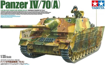 Tamiya Modelbouwpakket Militaire voertuigen - 35381 Jagdpanzer IV/70(A) - Sd.Kfz.162/1 Plastic - 1:35 - Modelbouw