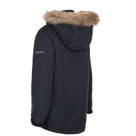 Trespass Kinderen/Kinderen opgetogen Parka (Zwart)