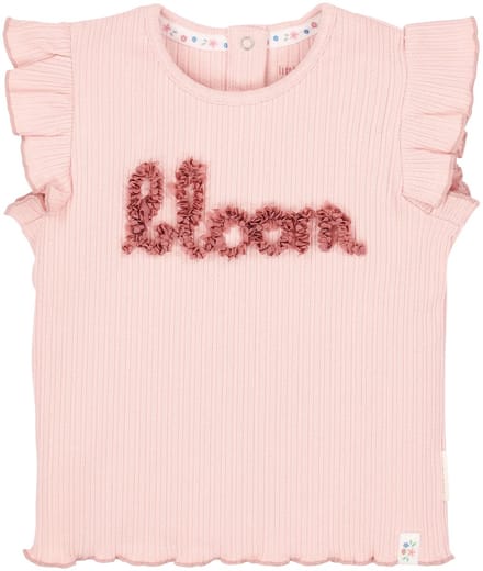Little Dutch - Meisjes Shirt Bloom - Roze - Maat 74