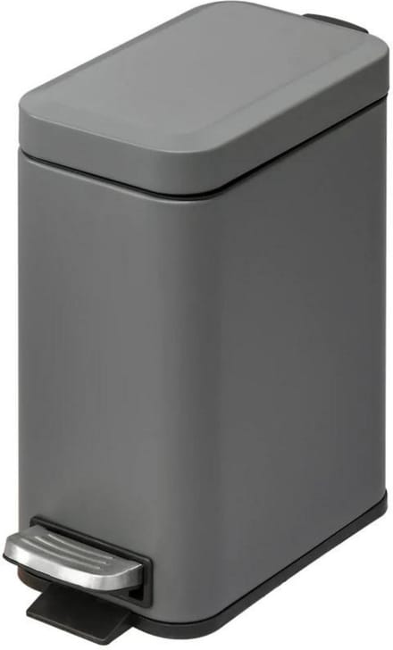 Afvalbak - Afvalemmer - Pedaalemmer - Grijs - 5 L