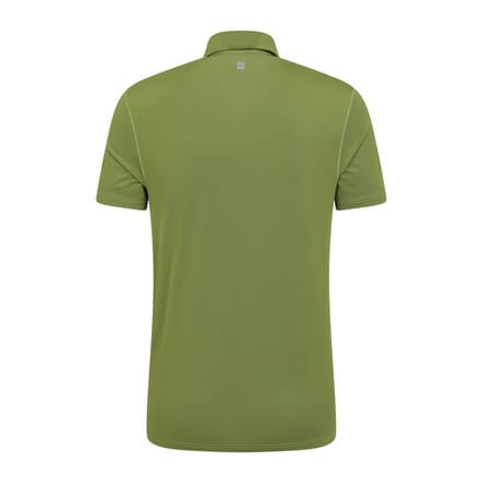 Mountain Warehouse Heren Court IsoCool Poloshirt (Kaki Groen)