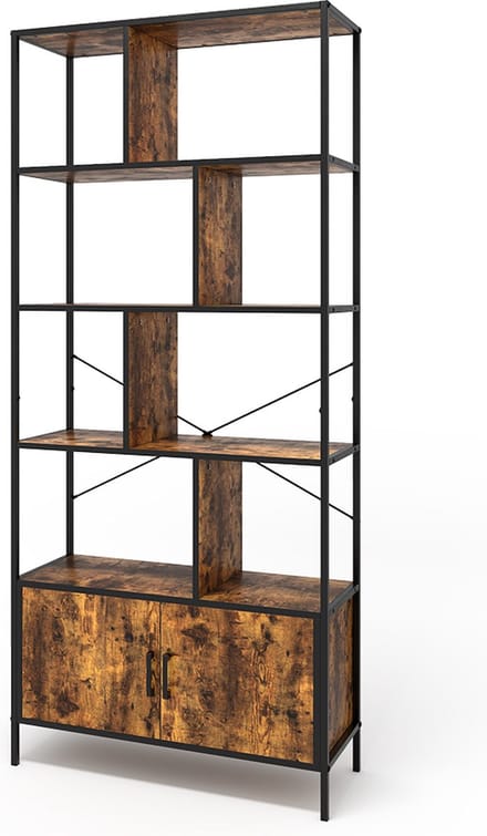 Vicco Fyrk Ruimteverdeler – 80 x 180 cm met 2 deuren Eiken rustiek