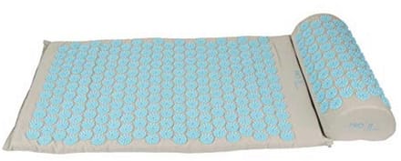 Acupressuur mat en kussen set met draagtas voor pijnverlichting en ontspanning