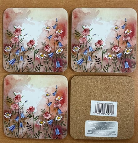 Alex Clark Onderzetters MEADOW FLOWERS ~ WEIDE BLOEMEN