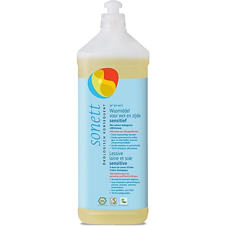 Sonett Wasmiddel voor Wol en Zijde Sensitive 1L 17 wasbeurten
