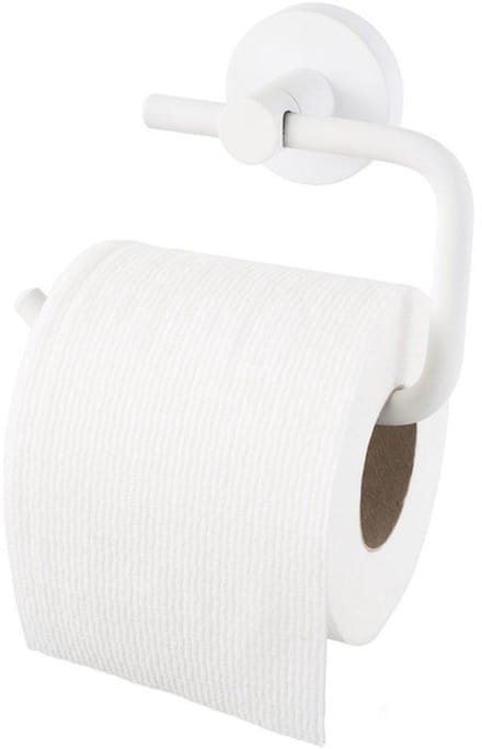 Haceka Kosmos Toiletrolhouder - zonder klep - mat wit