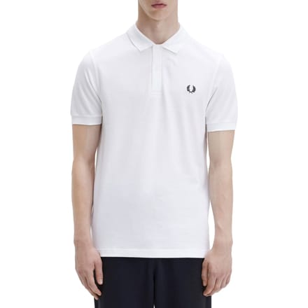 Fred Perry Poloshirt Wit - Maat S - Heren