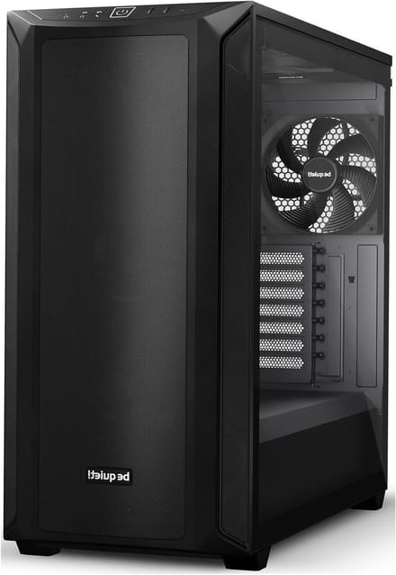 Computer Behuizing - Midi Tower - PC Bouwen - Hoge Luchtstroom - 420mm Radiator - Zwart