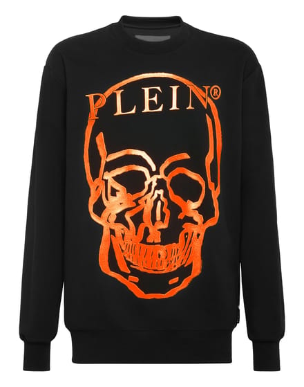 Sweatshirt Skull And Plein