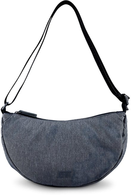 JOST schoudertas Bergen Crossbody Bag Dark Grey donkergrijs