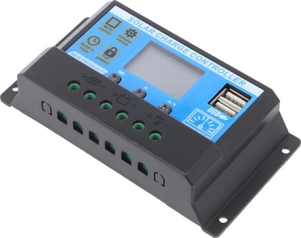 Solar laadregelaar - 20A - 12 / 24V - Premium