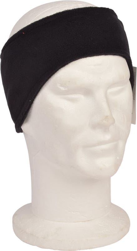 P&T Hoofdband - Micro Fleece - Zwart - 57-59