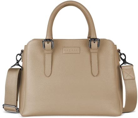 bugatti Leren handtas schoudertas Elsa Ladies Hand Bag Sand Lichtbruin
