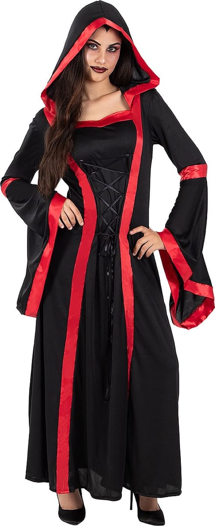 FUNIDELIA Vampier Priesteres Kostuum voor Vrouwen - Maat: 3XL
