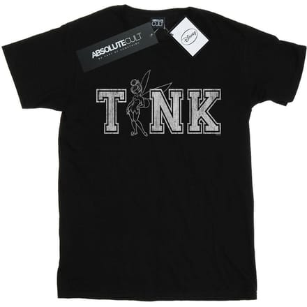 Disney Heren Tinker Bell Collegiate Tink T-shirt (Zwart)
